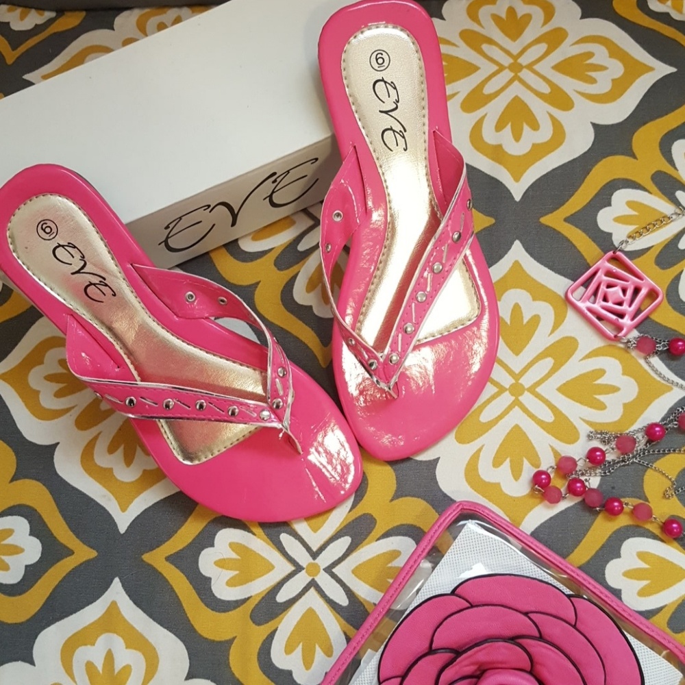 Fushia Sandals